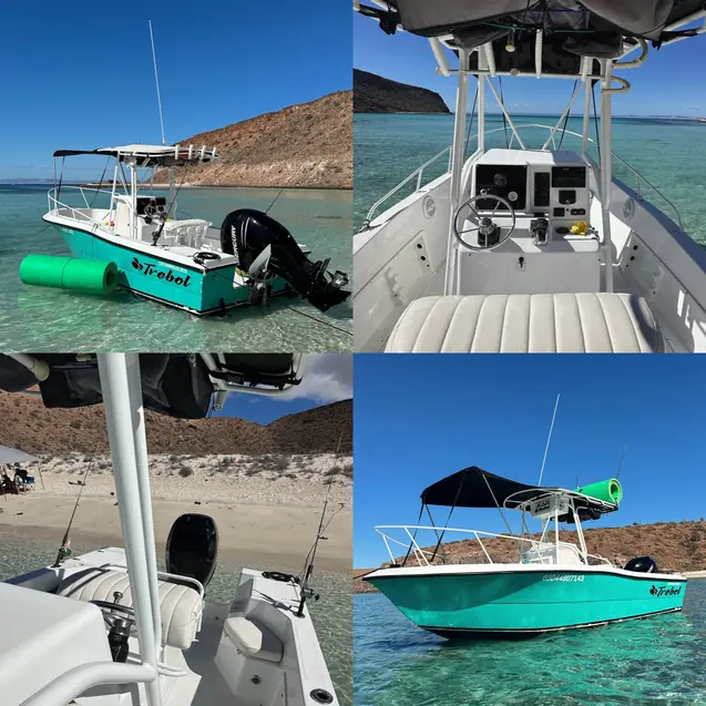 Lancha Trebol la paz, Boat to Balandra Beach & Espiritu Santo Island